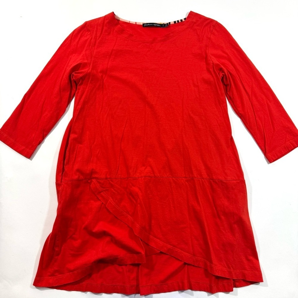 Gudrun Sjoden Asymmetrical Hem Tunic Shirt